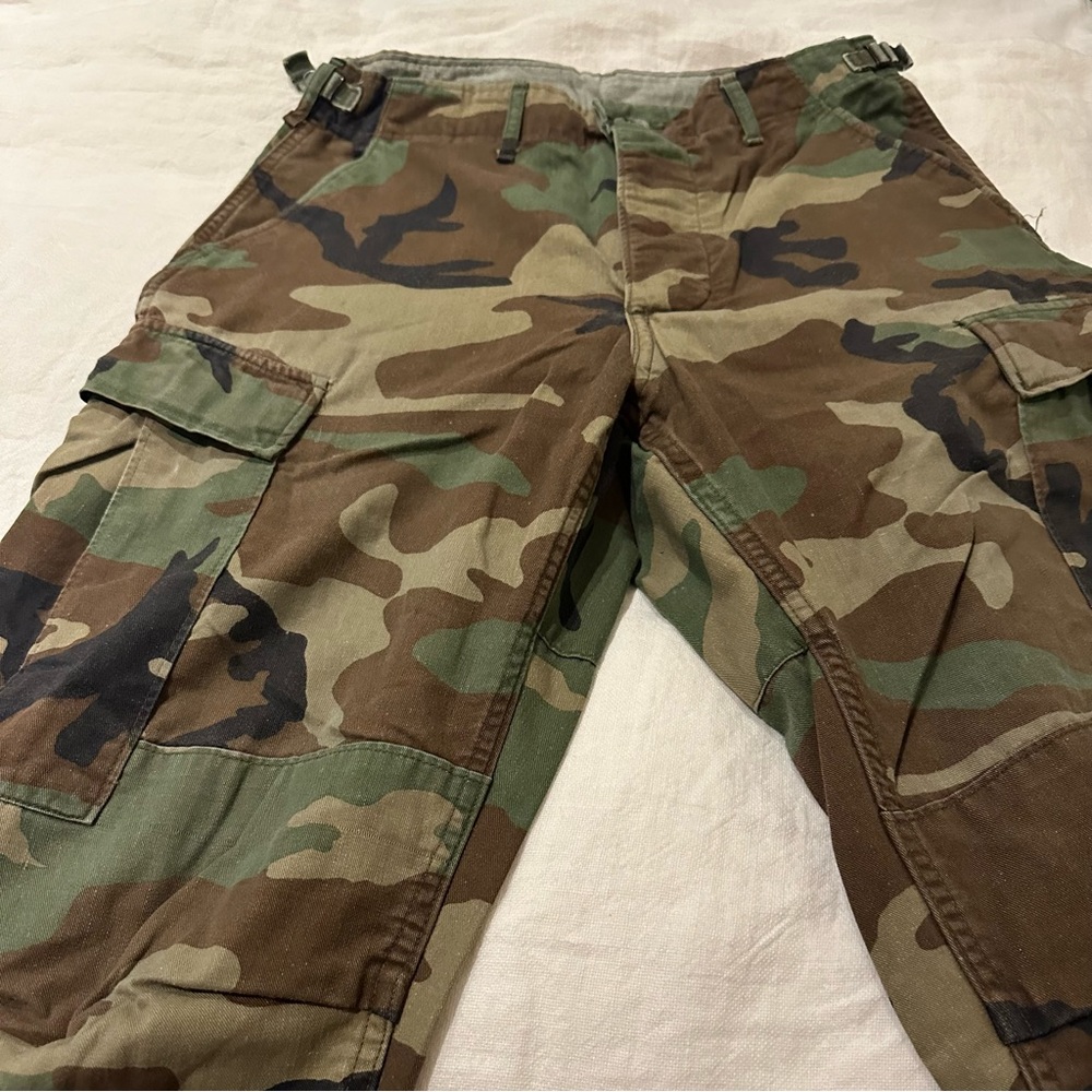 Camo cargo pants